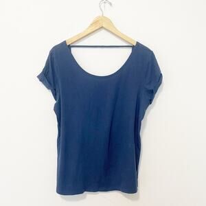 Victoria's Secret PINK Blue Short Sleeve Top Size XS/S